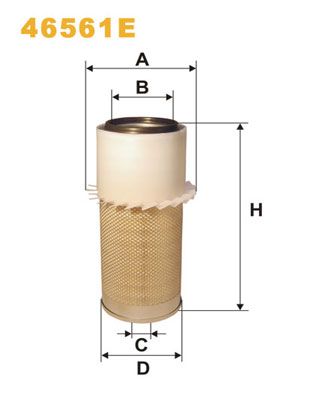 WIX FILTERS Ilmansuodatin 46561E